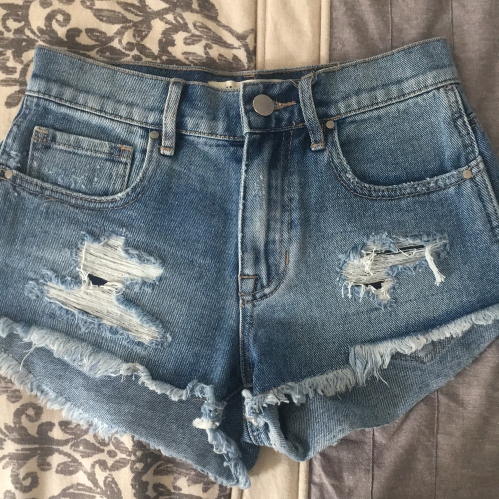 Bullhead denim high rise short